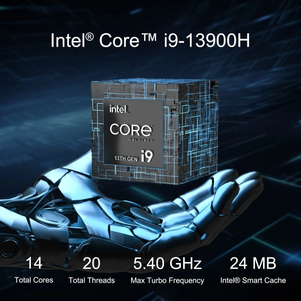 GEEKOM IT13 Mini PC with Intel® Core™m i9-13900H