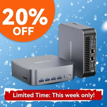 ❄️Winter Sale❄️GEEKOM GT1 Mega AI Mini PC Ultra 1st Gen Intel® Core™ U9