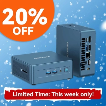 ❄️Winter Sale❄️GEEKOM IT13 2025 Edition 13th Gen Intel® Core™ i9-13900HK & i7-13620H